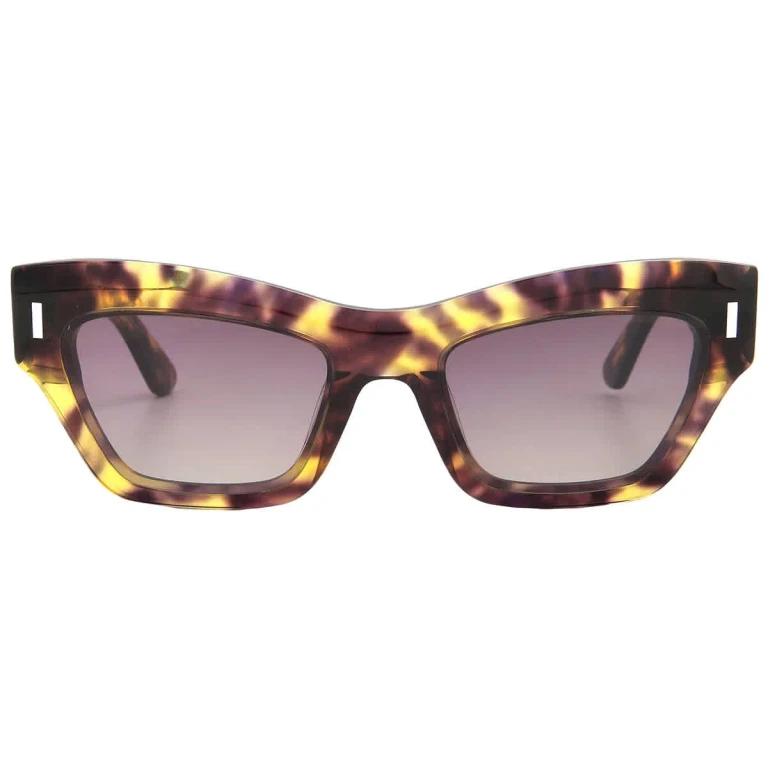 Calvin Klein Purple Cat Eye Ladies Sunglasses CK23503S 528 54