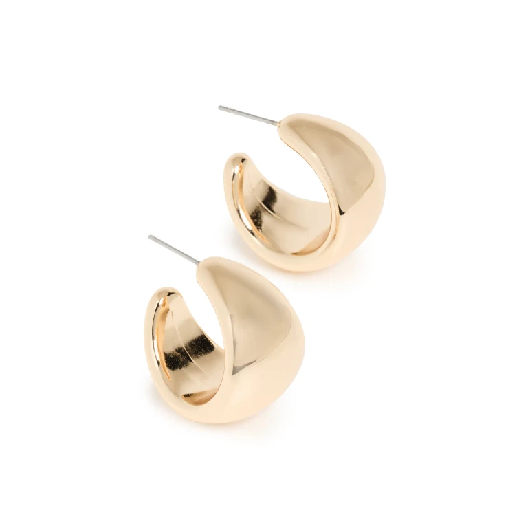 SHASHI Kasumi Hoops Gold One Size