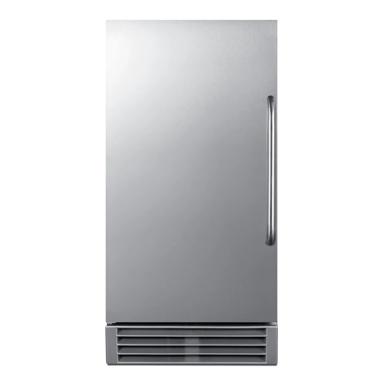 Summit Built-In Outdoor 50 lb. Clear Icemaker - Stainless Steel
