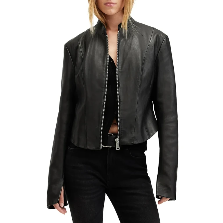Allsaints Sadler Leather Jacket
