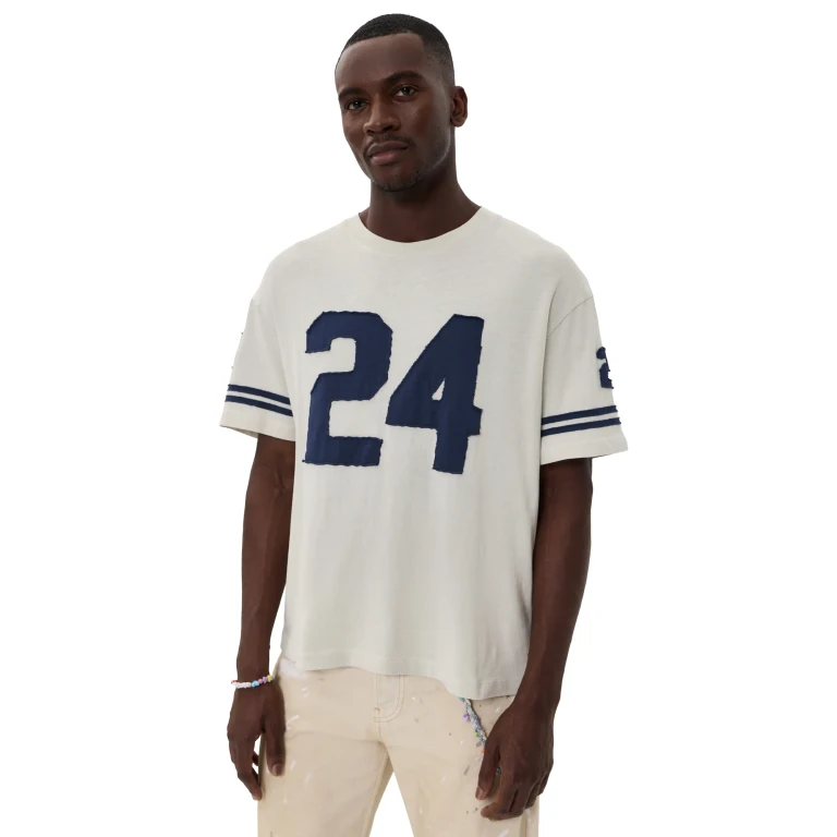 Nahmias Uniform 24 Boxy Tee Egg White Jersey M