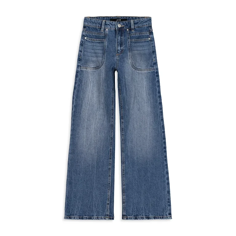 Joe's Jeans Girls' Bailey Palazzo Fit Wide Leg Jeans - Big Kid