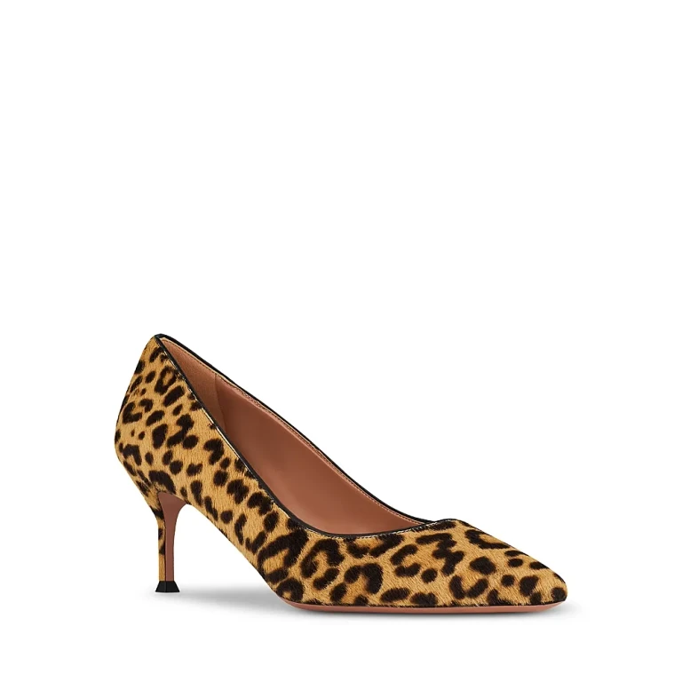 Aquazzura Dames Purist 65 Calf Hair Pumps