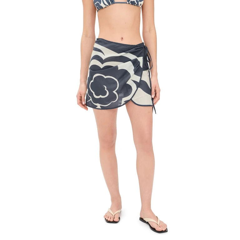 SIR. Lilou Sarong Liora Charcoal Blue XS/S