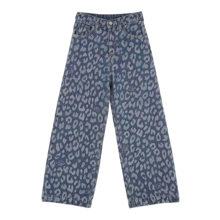 Baby Blumarine Pantalons Décontractés - Bleu