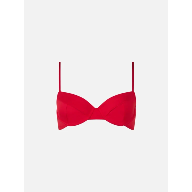 MC2 Saint Barth Red Bea Bralette Underwired Bikini
