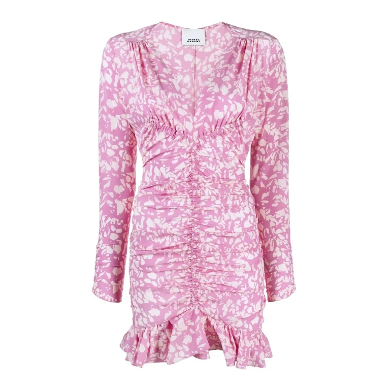 Isabel Marant Robe Au Genou - Multicolore