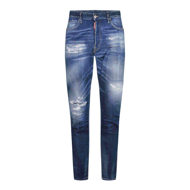 Dsquared2 Jean Droit - Bleu