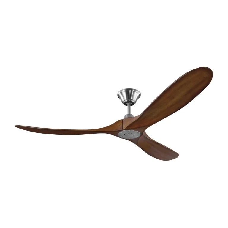 Maverick Indoor/Outdoor 60" Ceiling Fan in Brushed Steel
