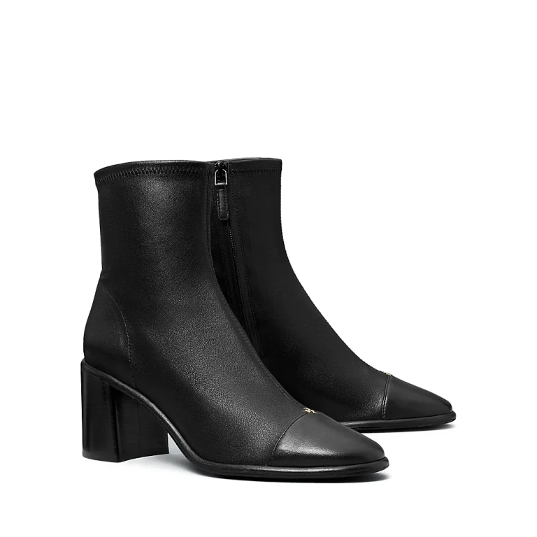 Tory Burch Women's Cap Toe Ankle Boots
