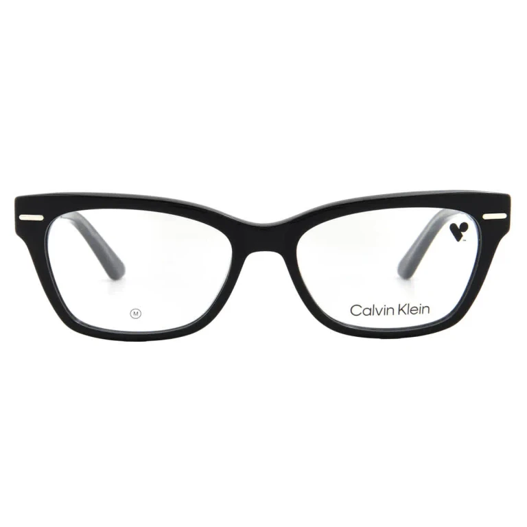 Calvin Klein Demo Cat Eye Ladies Eyeglasses CK23512 001 52