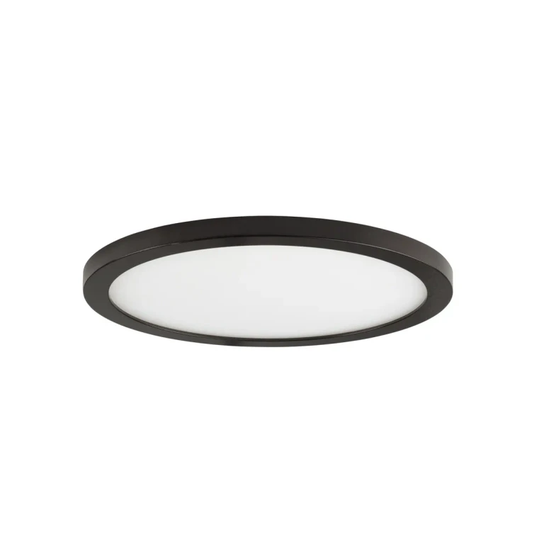 Bronze LED Flush Mount from the Wafer Collection