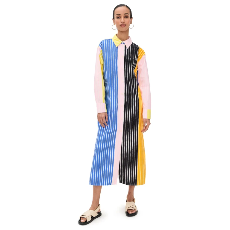 Marimekko Osittain Piccolo Kioski Dress Multicolor XXS