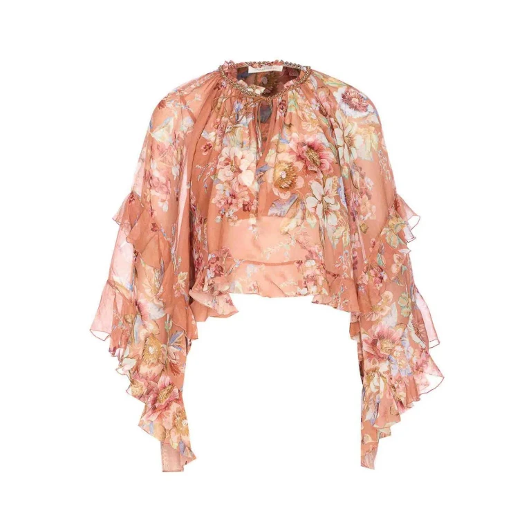 Zimmermann Blouse - Couleur Chair