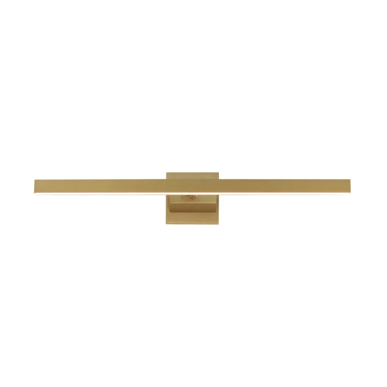 Gold LED Picture Light from the Pasha Collection