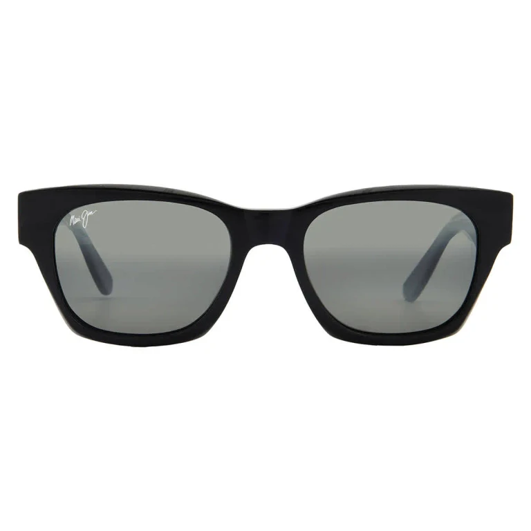 Maui Jim Valley Isle Neutral Grey Square Unisex Sunglasses 780-02 53