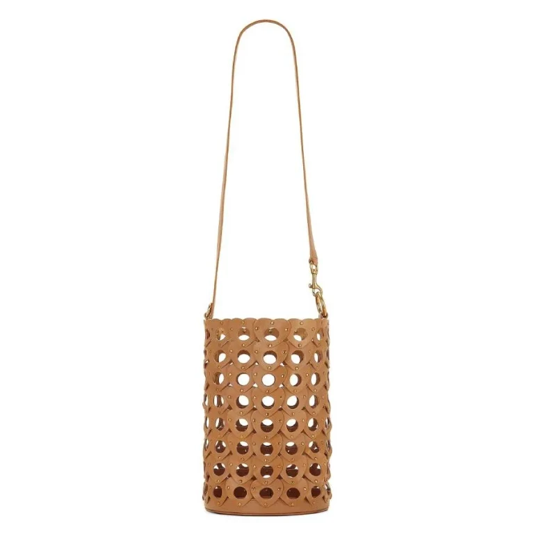 Saint Laurent Seau Leather Bucket Bag