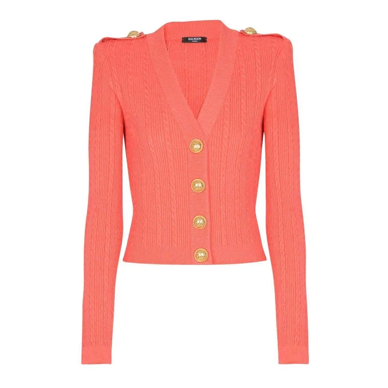 Balmain Cardigan - Orange