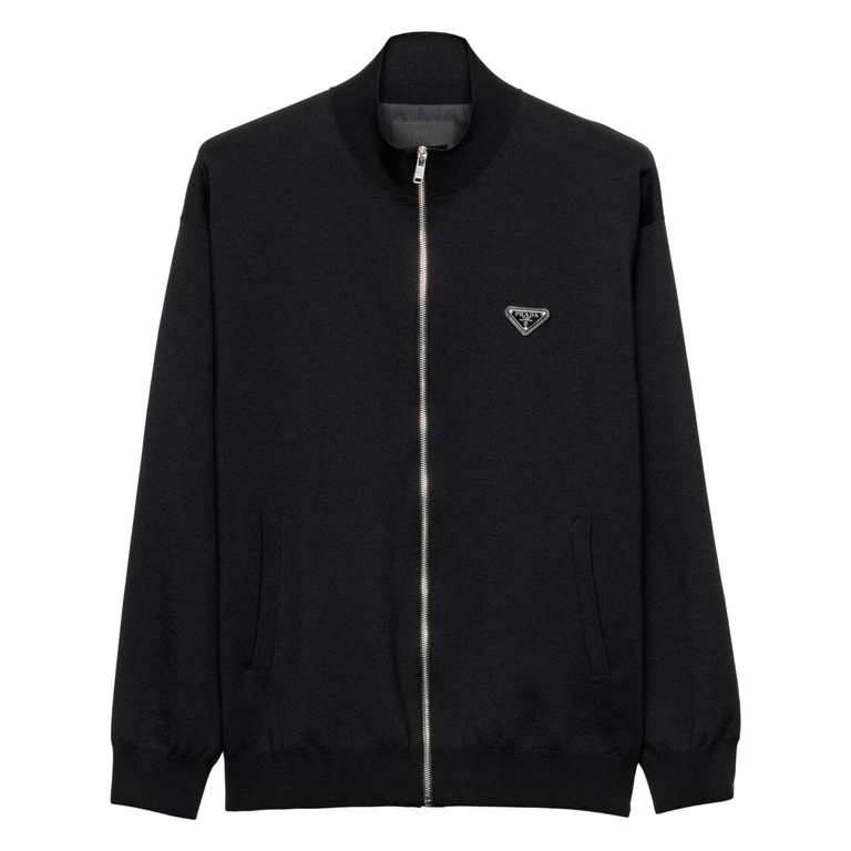 Prada Cardigan Black Maglia - Men