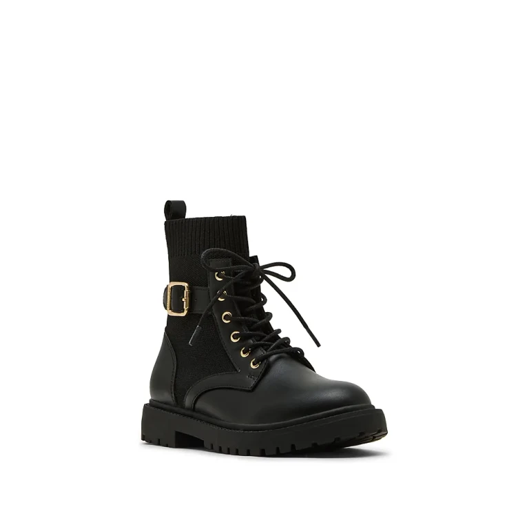 Steve Madden Girls' Jkya Combat Boots - Toddler, Little Kid, Big Kid