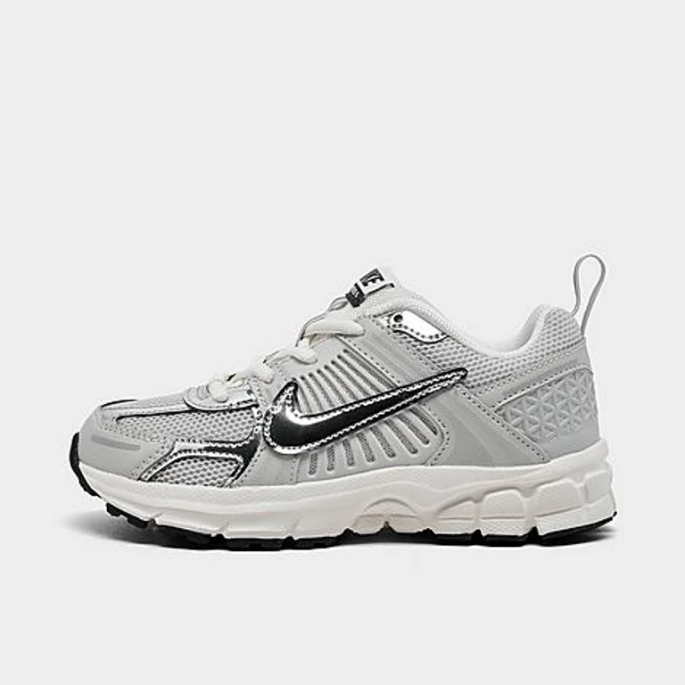 Nike Little Kids Vomero 5 Casual Shoes in Photon Dust/Chrome/Gridiron Size: 1.0