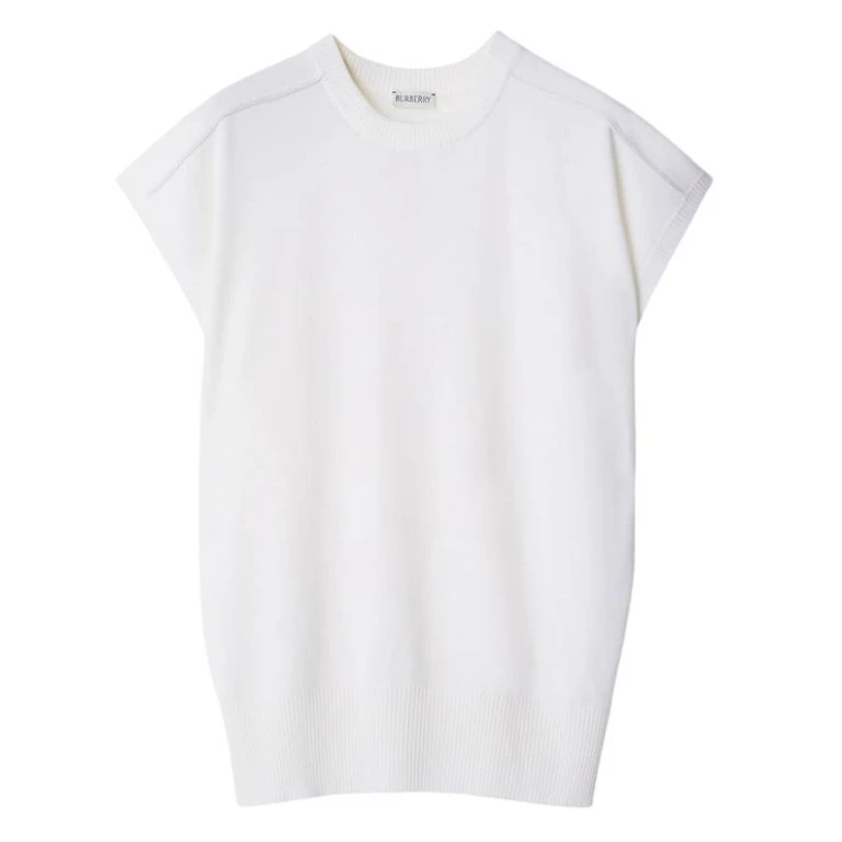 Burberry EKD Fine-Knit Wool Top