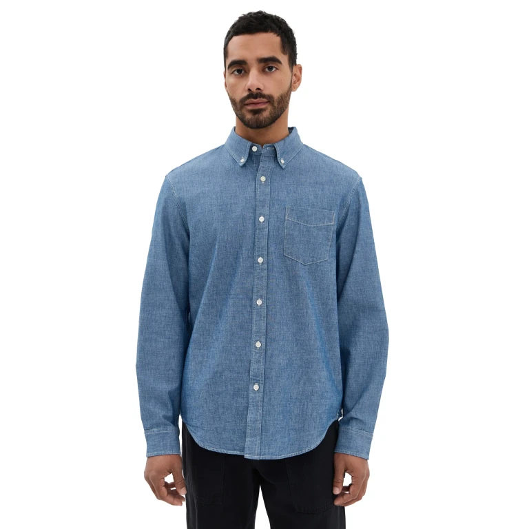 Alex Mill Mill Shirt In Washed Chambray Chambray Rinse Wash S