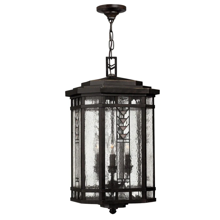 Regency Bronze LED Hanging Lantern from the Tahoe Collection
