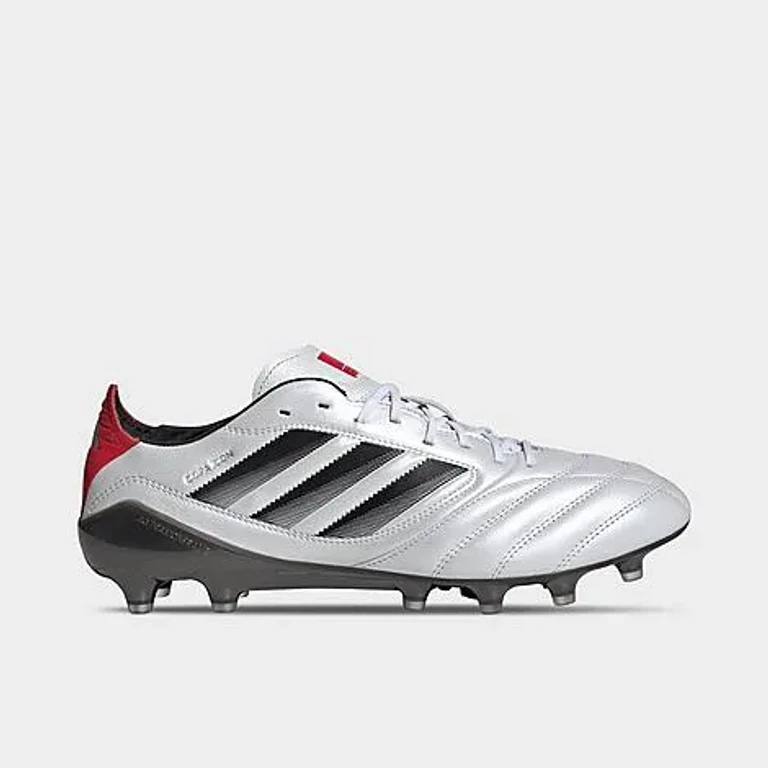 adidas Men's Copa Icon 2 Firm Ground Soccer Cleats in White/Black/Pure Ruby Size: 4.0