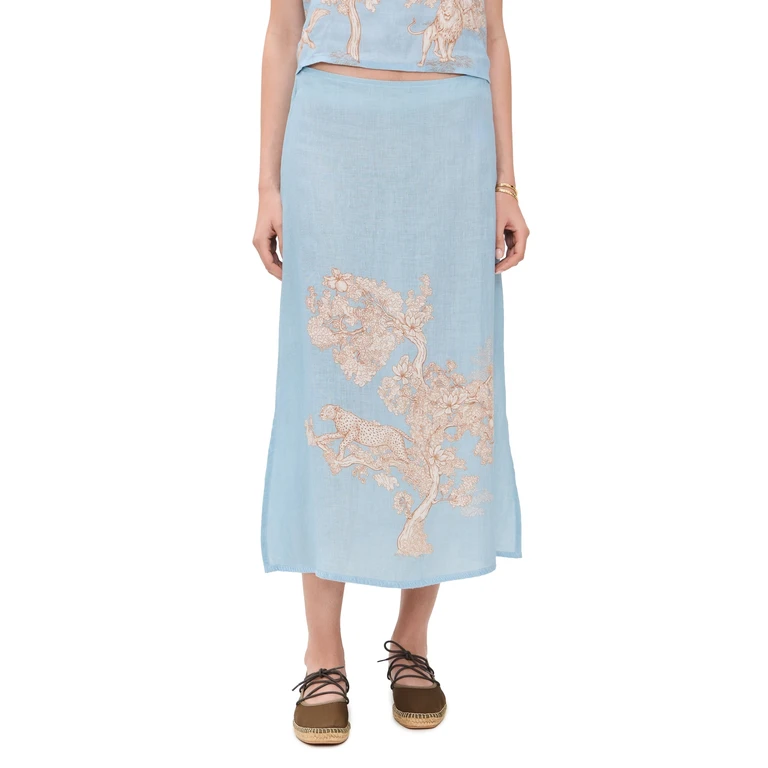 Las Sureñas Savannah Skirt Light Blue S