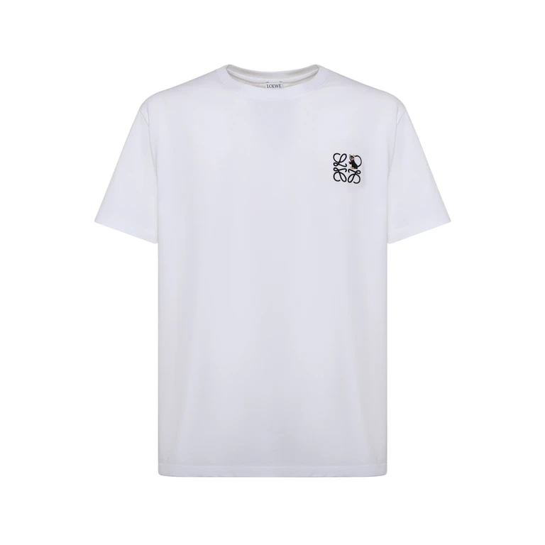 Loewe T-Shirts And Polos White Cotton - Men