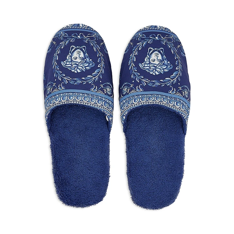 Versace I Heart Baroque Bath Slippers