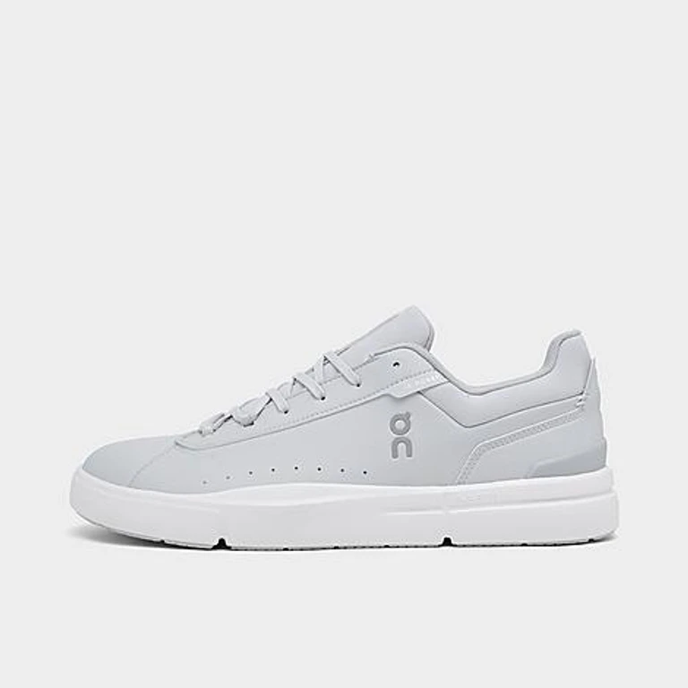 On Men's THE ROGER Advantage Casual Shoes in Wolf/Glacier Size: 7.5