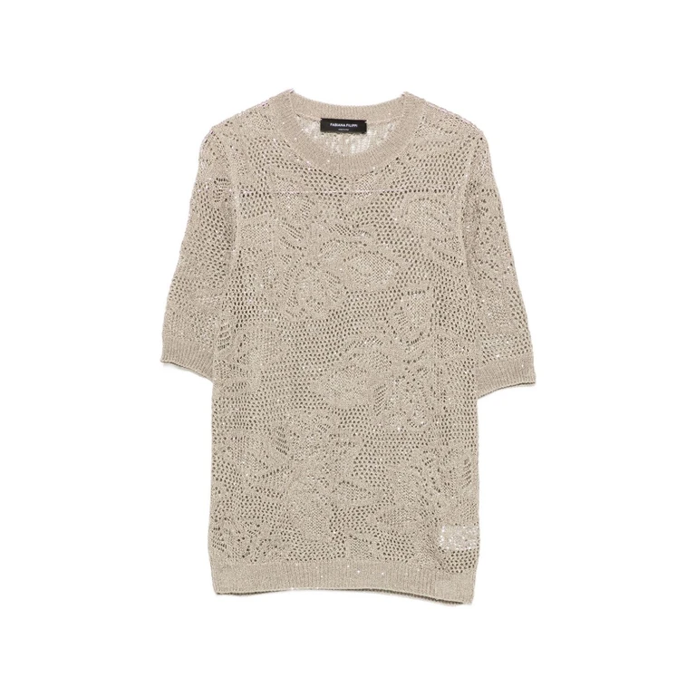 Fabiana Filippi T-shirts and Polos White Polyester - Women