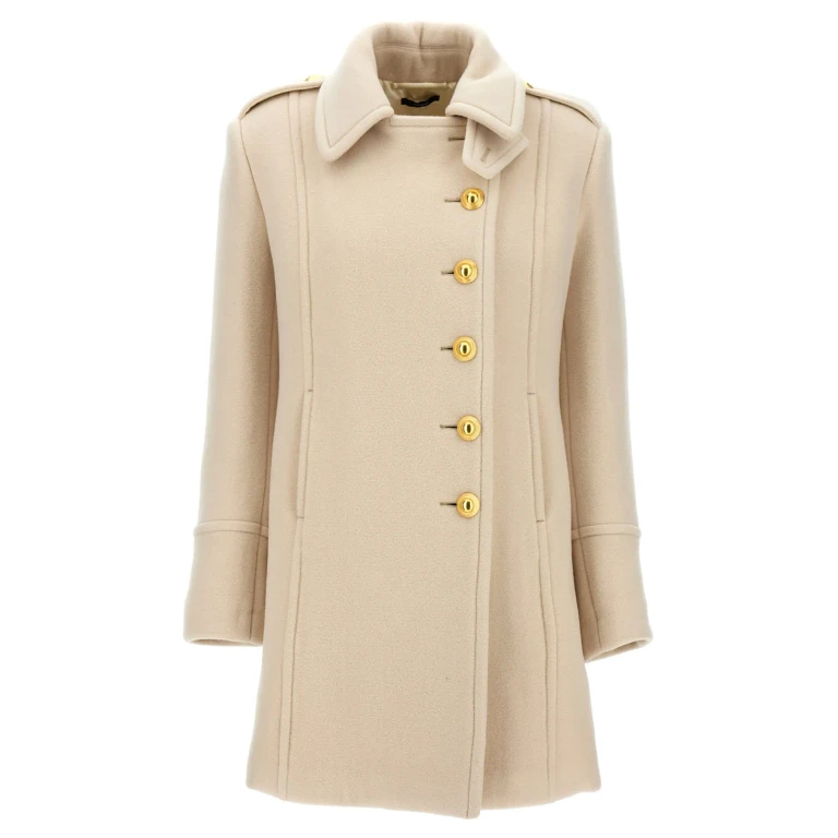 Manteau Court - Blanc (CS1260FAX1296JB106)