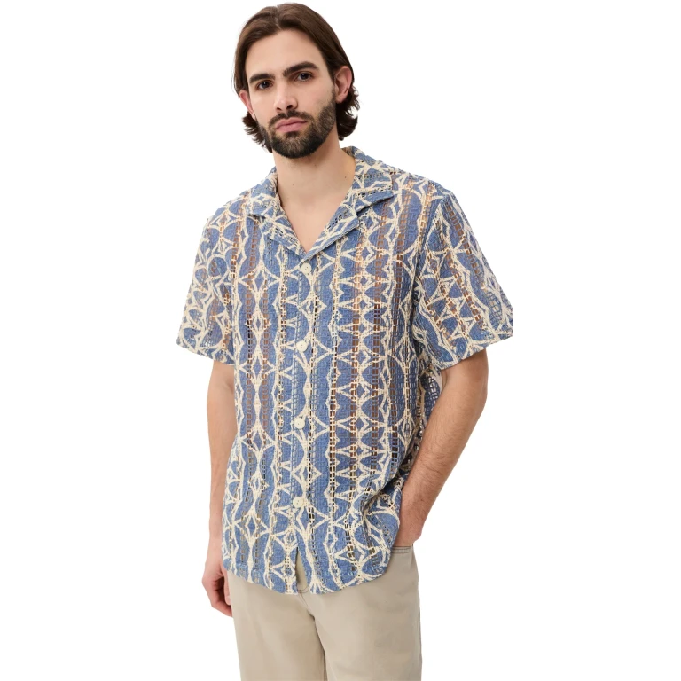 OAS Arko Cuba Shirt Blue XS