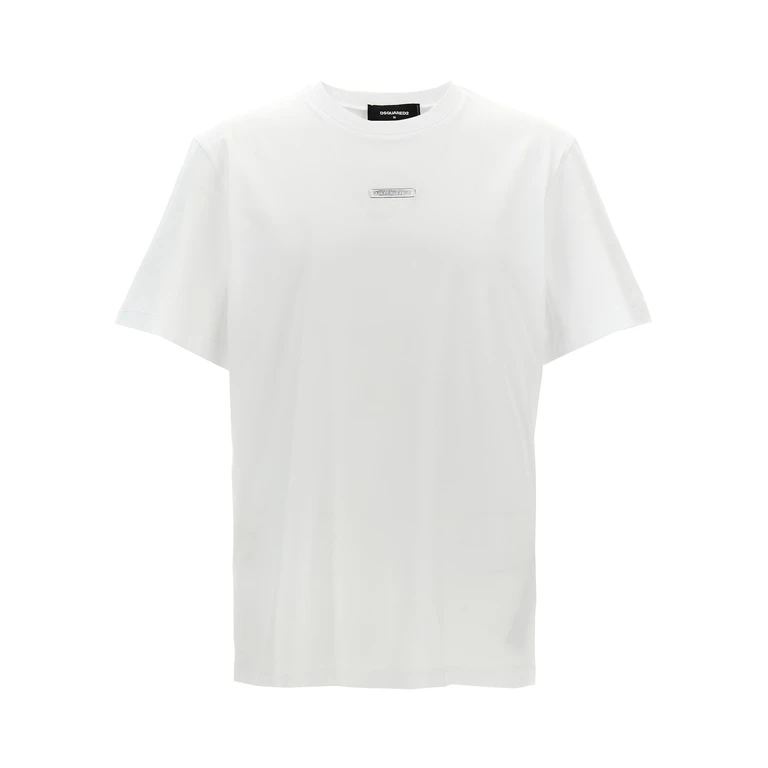 Dsquared2 Logo T-shirt White Cotton - Men