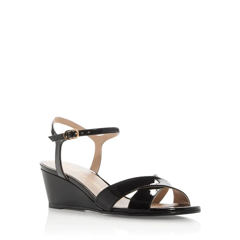 Stuart Weitzman Women's Dayna Demi Wedge Sandals