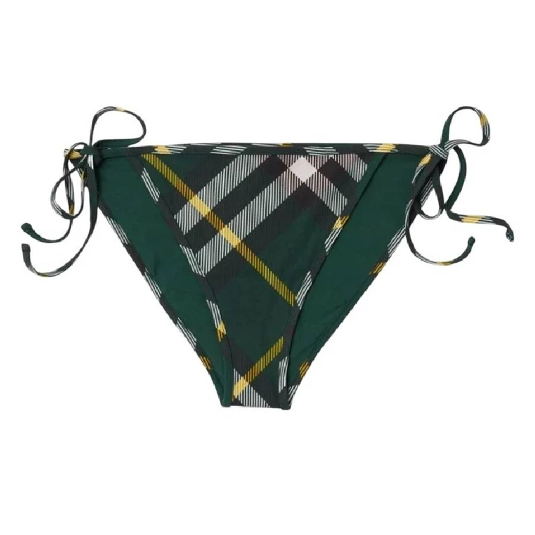 Burberry Checked Side-Tied Bikini Bottoms