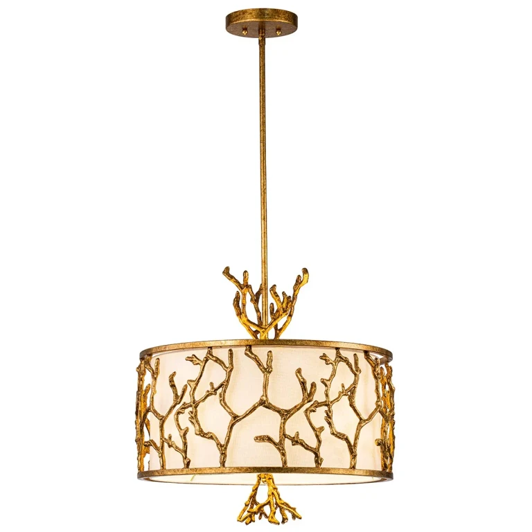 Gold Chandelier from the Coral Collection