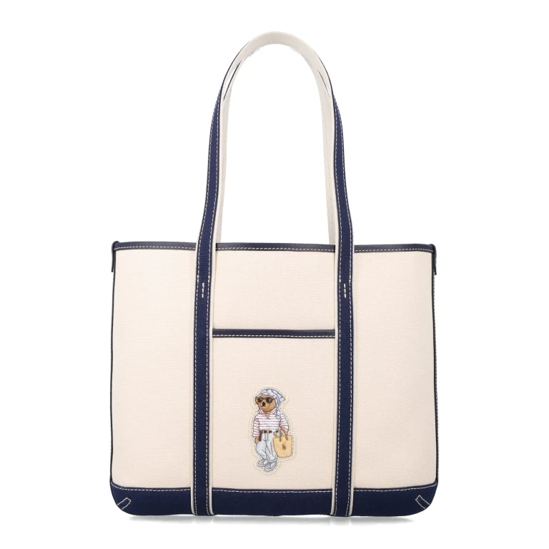 Polo Bear Canvas Tote Bag
