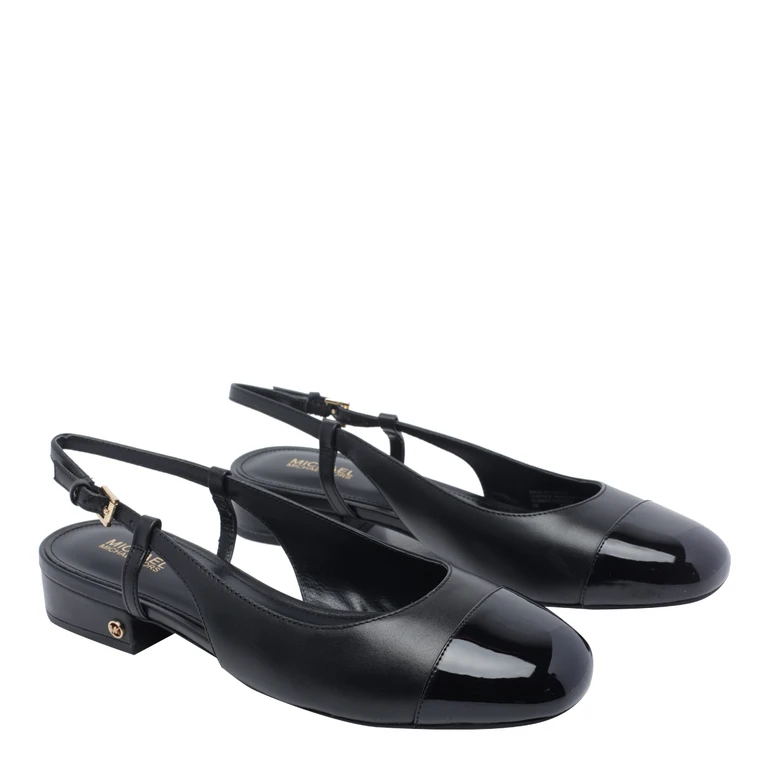 Michael Michael Kors Michael Kors Flat shoes Black Calf Leather/rubber Sole - Women