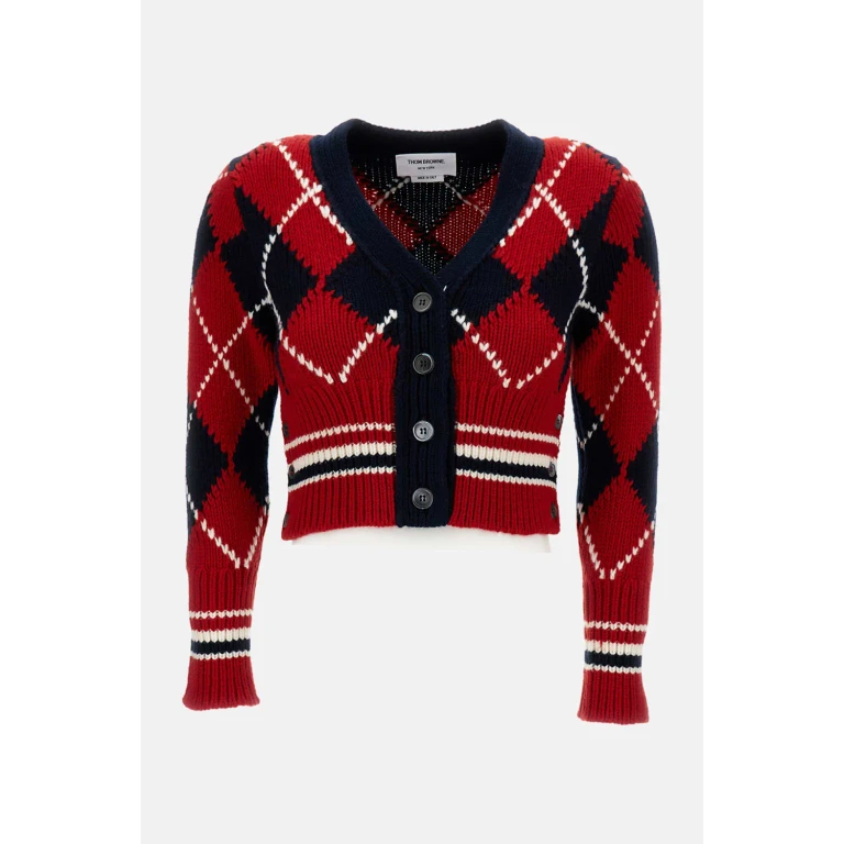 Thom Browne Cardigan - Rouge