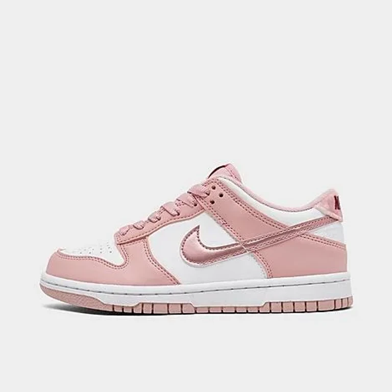 Nike Kinder Dunk Low Freizeitschuhe Pink Glaze/Pink Glaze/White