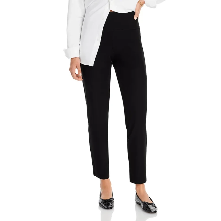 Eileen Fisher High Waist Slim Fit Pants