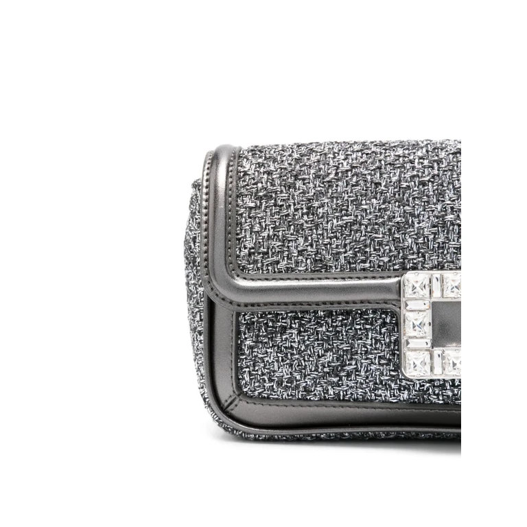 Roger Vivier Bags Grey Fabric - Women