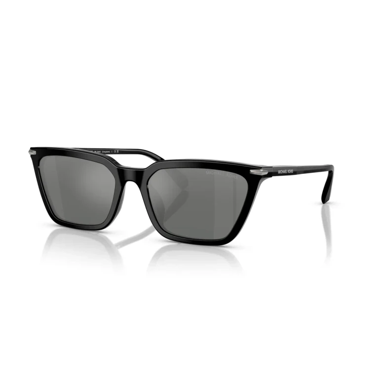 Michael Kors Everglades Silver Flash Square Mens Sunglasses MK2250U 300588 58