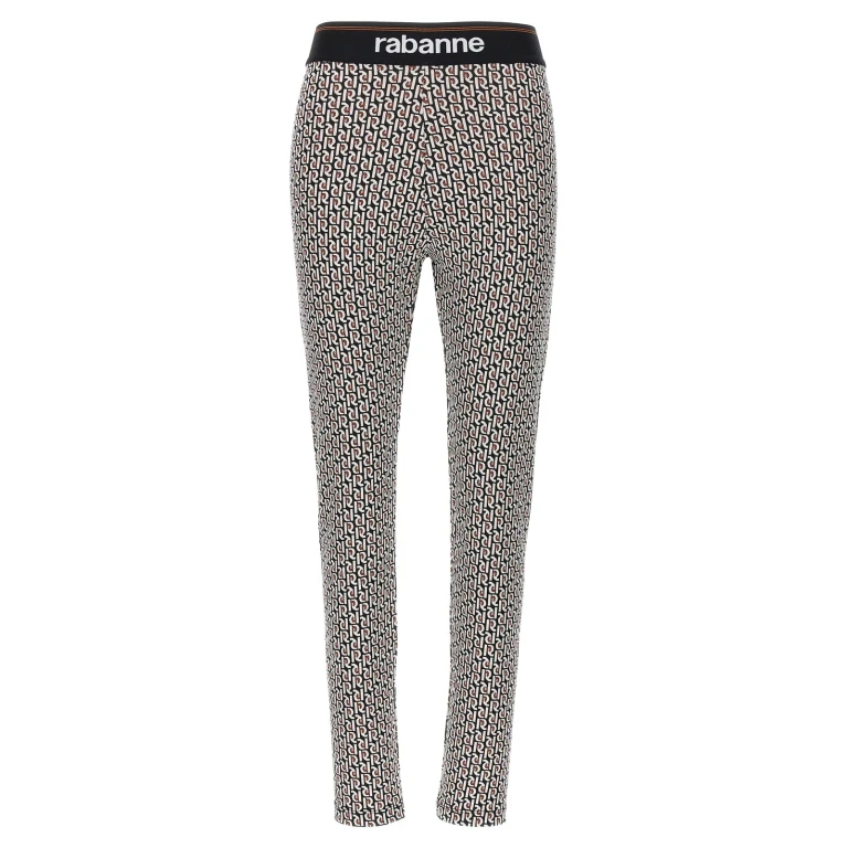 Paco Rabanne Leggings With Logo Band