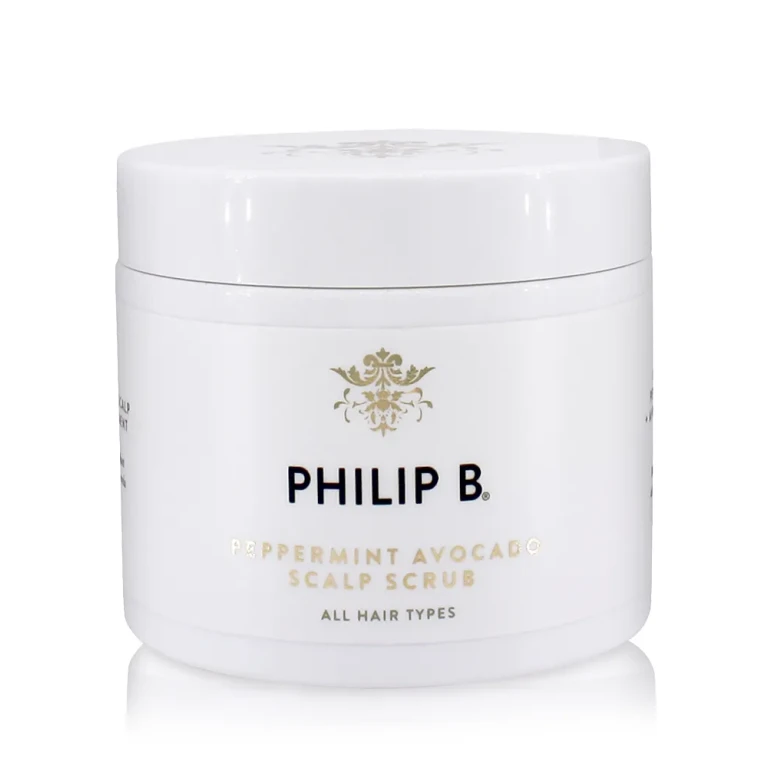 Philip B Peppermint Avocado Scalp Scrub 8 oz.