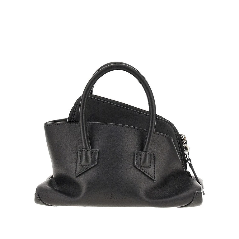THE ATTICO Leather mini 'La Passeggiata' bag Woman One Size